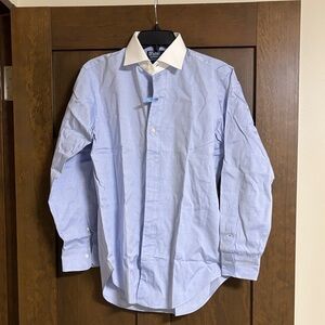 Polo by Ralph Lauren Vintage Regent Classic Fit Blue Dress Shirt Size 39-82